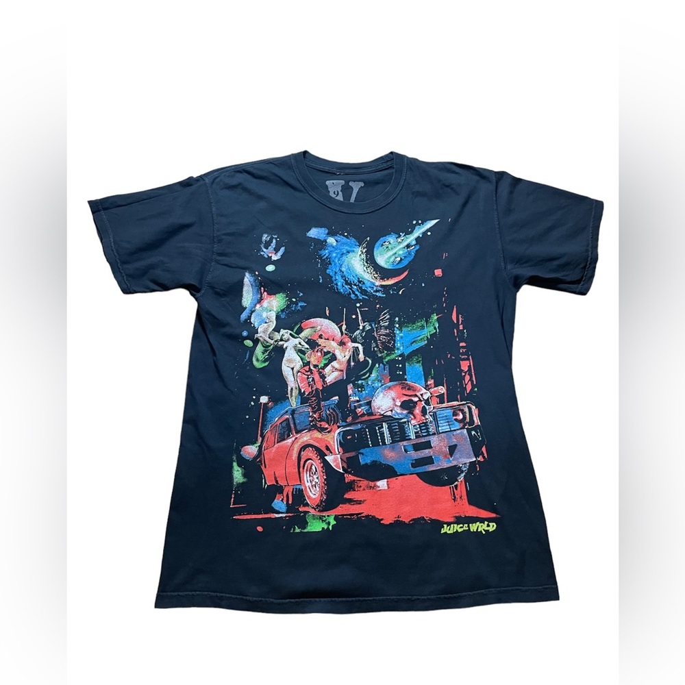 Black Juice Wrld X Vlone Galaxy T-Shirt